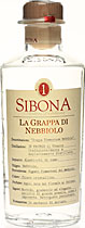 Sibona Grappa di Nebbiolo der von der traditionsreichen