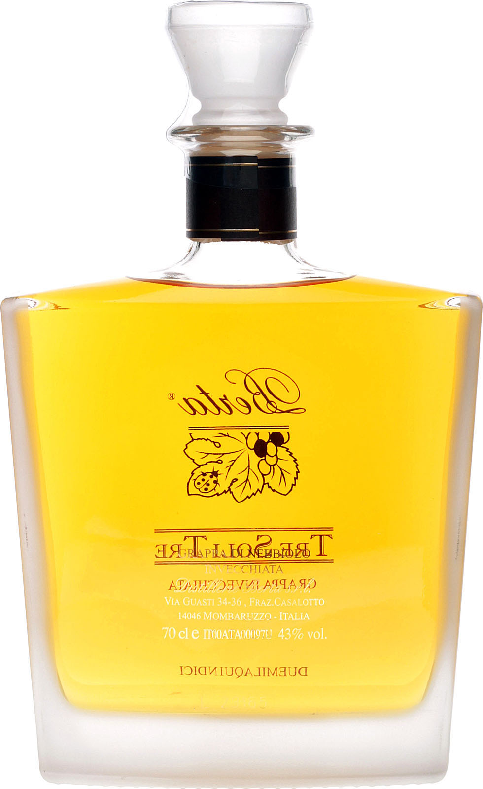 Berta Grappa Tre Soli Tre 700ml 44%