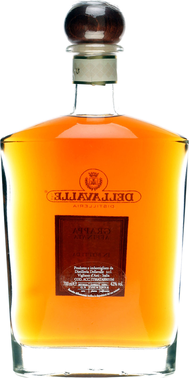 Roberto Dellavalle Grappa Affinata in botti da Whisky