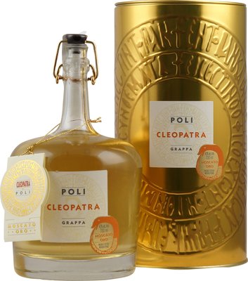 40% Poli Oro 700ml Jacopo Moscato Grappa Cleopatra