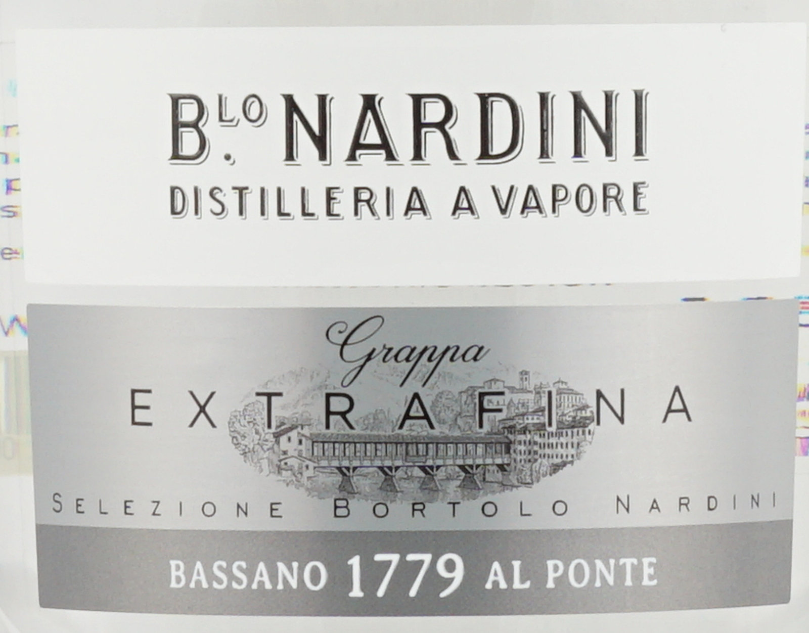 Nardini Extrafina Grappa - Selezione Bortolo Nardini, 0.7L Bottle, Premium Italian Grappa
