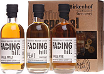 Birkenhof Fading Hill Whisky Probierset 3 x 0,05 Liter