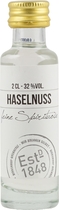 Birkenhof Haselnuss Spirituose in der Miniatur Flasche 