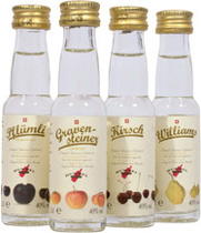 Humbel Miniatur Probierset mit 4 x 0,02 Liter 