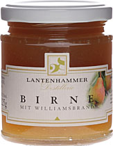 Lantenhammer Birnen Aufstrich mit Williamsbrand 225 g