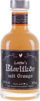 Lottas Eierlik�r mit Orange in der kleinen Flasche