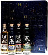 Marzadro Adventskalender Grappa Diciotto Lune und Schok