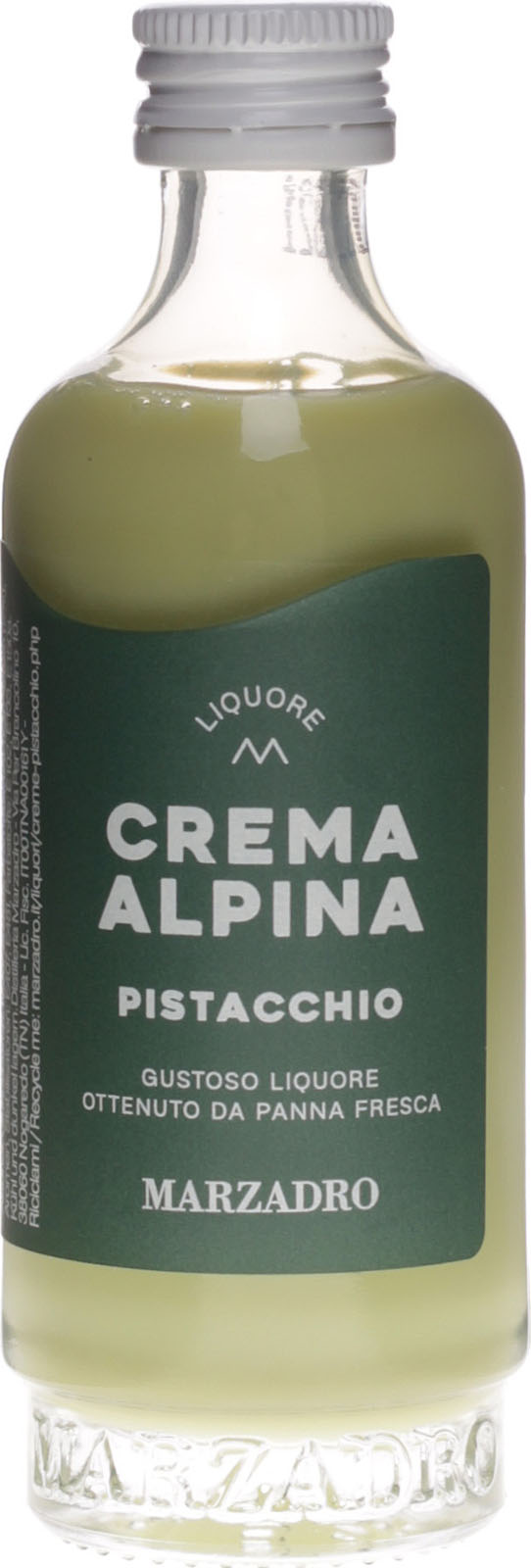 uns Crema 0,05 Pistacchio Alpina Marzadro bei Liter