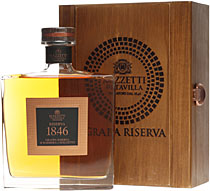 Mazzetti dAltavilla Grappa Riserva 1846 in Holzkassette