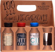 Mazzetti d�Altavilla Negroni Set 3 x 0,100 Liter 32,33%