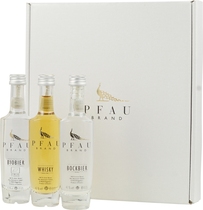 Pfau 3er Sortiment Set mit probier Miniaturflachen