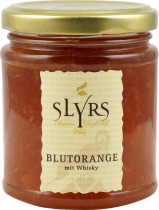 SLYRS Blutorangenaufstrich mit Whisky