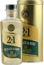 Sibona Distillato di Birra 2.1 Bierbrand, hochwertig