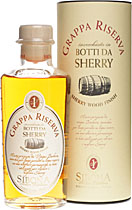 Sibona Grappa Botti da Sherry 500ml 44% Sibona Grappa Botti da Sherry 500ml 44%