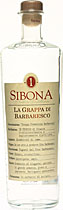 Sibona Grappa di Barbaresco, hervorragender Grappa