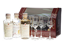 Sibona Old Tavern 40 % Vol 3 x 0,5 Liter Display Set