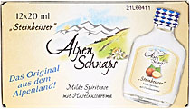 Steinbeisser Alpenschnaps Haselnuss 12 x 0,02 Liter Steinbeisser Alpenschnaps Haselnuss 12 x 0,02 Liter