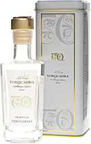 Grappa Di Teroldego von Torquadra mit 40% Vol. und 0,1l