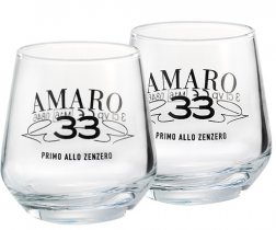 Zwei Gl�ser Amaro 33 von Andrea Da Ponte 